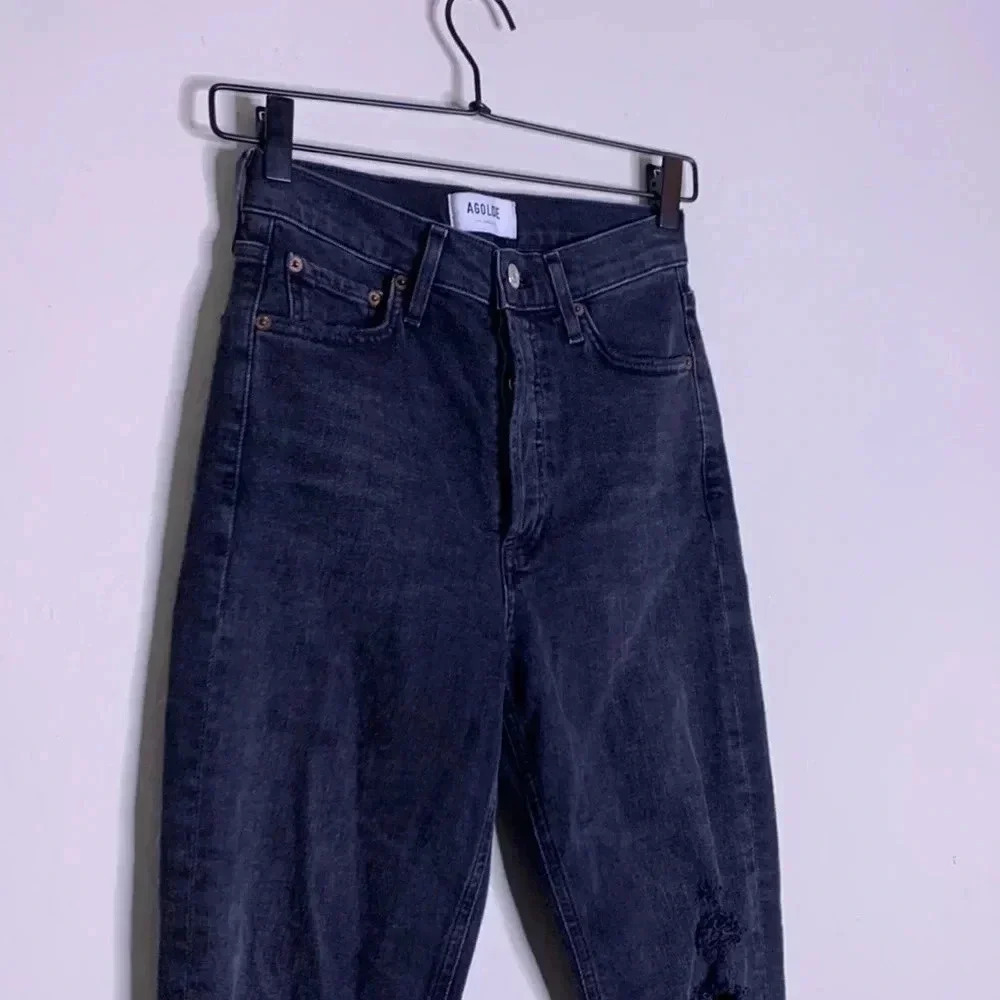 AGOLDE Nico High-Rise Skinny Jeans Size 24 - Picture 5 of 7